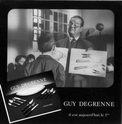 Degrenne : pionnier dans la publicité